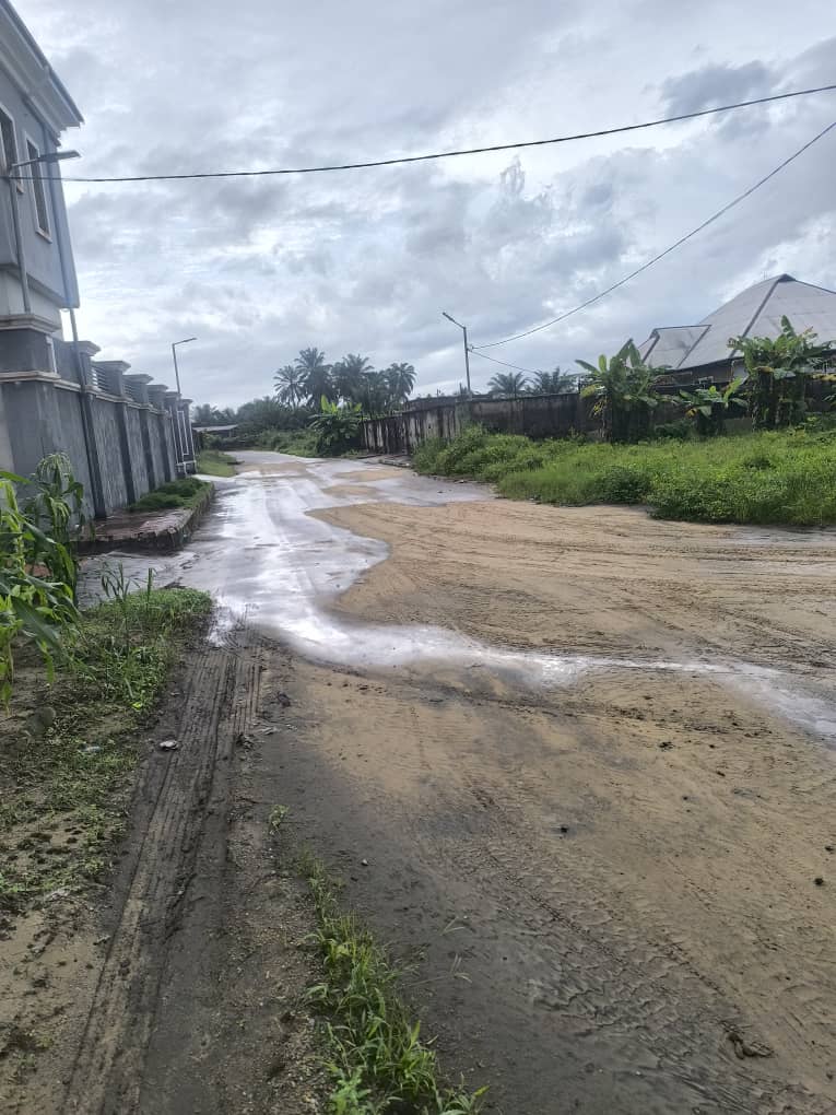 A FULL PLOT OF LAND FENCED ROUND FOR SALE